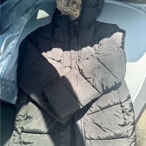 The Children’s Place Black Puffer Jacket